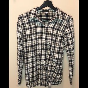 American living plaid long sleeve (Size S)
